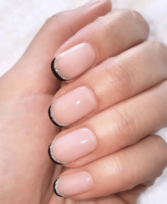 Barely there mani